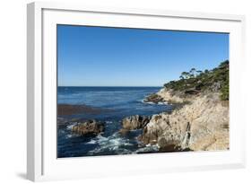 Pebble Beach, 17 Miles Drive, Carmel, California, United States of America, North America-Sergio-Framed Photographic Print