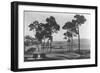 Pebble Beach, CA - Golf Course Coast View Photograph-Lantern Press-Framed Art Print