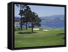 Pebble Beach, California, USA-null-Framed Stretched Canvas
