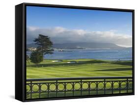 Pebble Beach Golf Club, Carmel, California, USA-Rob Tilley-Framed Stretched Canvas