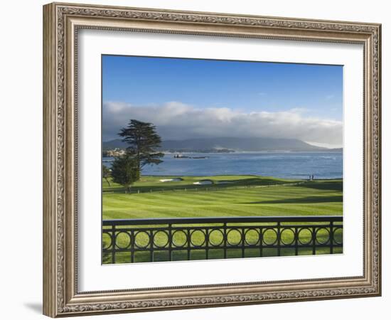 Pebble Beach Golf Club, Carmel, California, USA-Rob Tilley-Framed Photographic Print