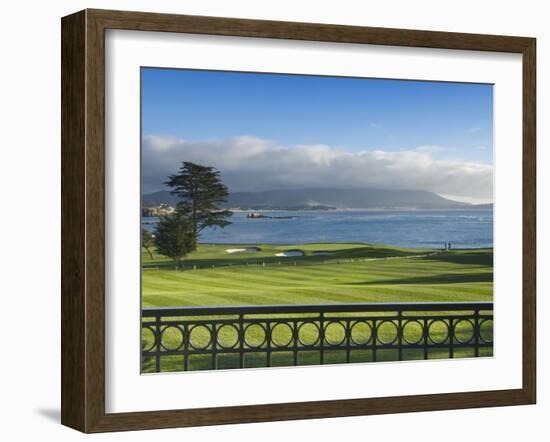 Pebble Beach Golf Club, Carmel, California, USA-Rob Tilley-Framed Photographic Print