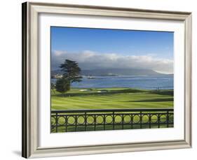 Pebble Beach Golf Club, Carmel, California, USA-Rob Tilley-Framed Photographic Print