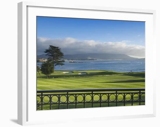 Pebble Beach Golf Club, Carmel, California, USA-Rob Tilley-Framed Photographic Print