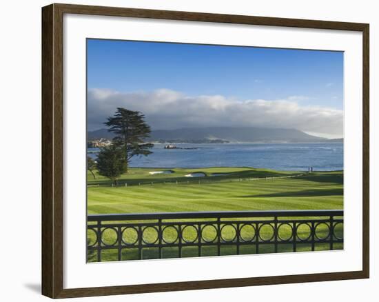 Pebble Beach Golf Club, Carmel, California, USA-Rob Tilley-Framed Photographic Print