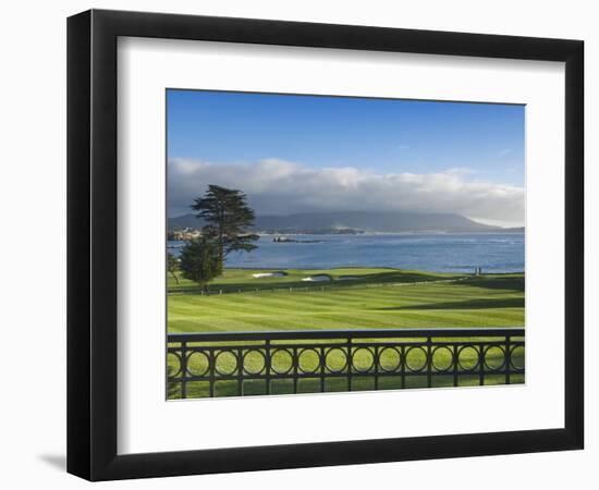 Pebble Beach Golf Club, Carmel, California, USA-Rob Tilley-Framed Photographic Print