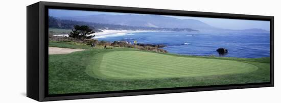 Pebble Beach Golf Course Pebble Beach, CA-null-Framed Stretched Canvas