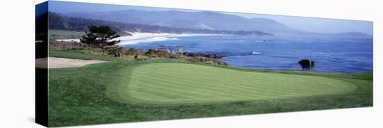 Pebble Beach Golf Course Pebble Beach, CA-null-Stretched Canvas