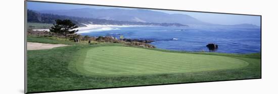 Pebble Beach Golf Course Pebble Beach, CA-null-Mounted Photographic Print