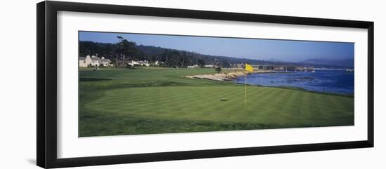 Pebble Beach Golf Course Pebble Beach, CA-null-Framed Photographic Print