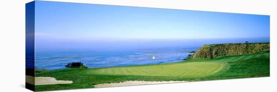 Pebble Beach Golf Course, Pebble Beach, Monterey County, California, USA-null-Stretched Canvas