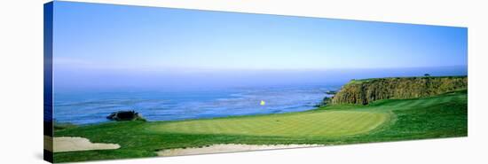 Pebble Beach Golf Course, Pebble Beach, Monterey County, California, USA-null-Stretched Canvas