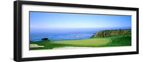 Pebble Beach Golf Course, Pebble Beach, Monterey County, California, USA-null-Framed Photographic Print