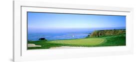Pebble Beach Golf Course, Pebble Beach, Monterey County, California, USA-null-Framed Photographic Print