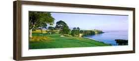 Pebble Beach Golf Course, Pebble Beach, Monterey County, California, USA-null-Framed Photographic Print