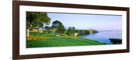 Pebble Beach Golf Course, Pebble Beach, Monterey County, California, USA-null-Framed Photographic Print