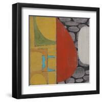 Pebble Beach II-Liz Jardine-Framed Art Print