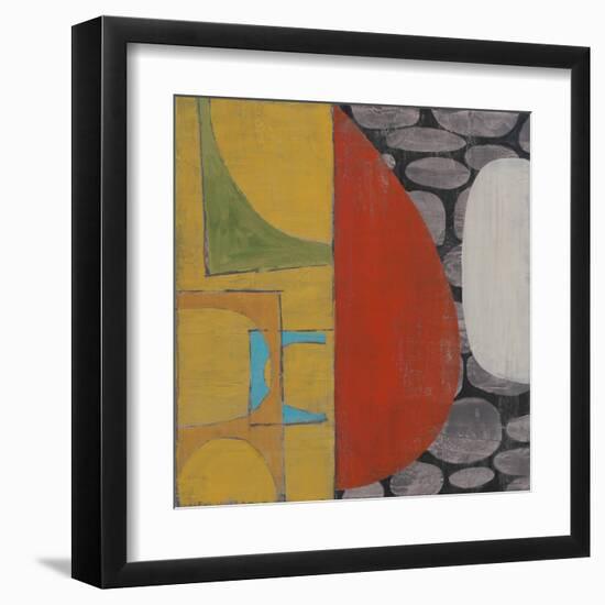 Pebble Beach II-Liz Jardine-Framed Art Print