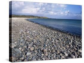 Pebble Beach Near Kildalton, Isle of Islay, Strathclyde, Scotland, United Kingdom-Michael Jenner-Stretched Canvas