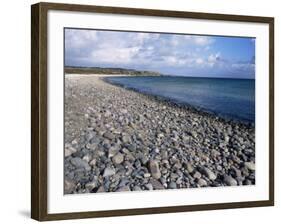 Pebble Beach Near Kildalton, Isle of Islay, Strathclyde, Scotland, United Kingdom-Michael Jenner-Framed Photographic Print