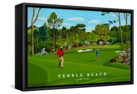 Pebble Beach-Mark Ulriksen-Framed Stretched Canvas