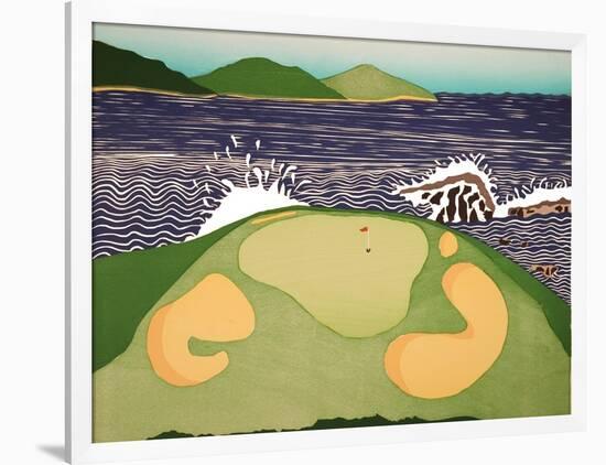 Pebble Beach-Stephen Huneck-Framed Giclee Print
