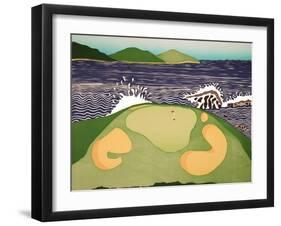 Pebble Beach-Stephen Huneck-Framed Giclee Print