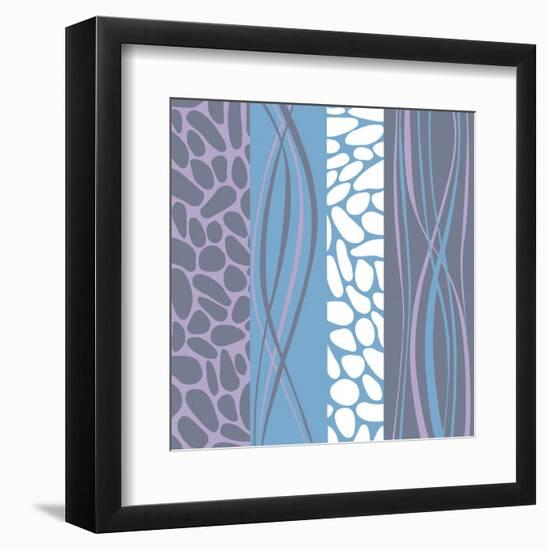 Pebble Stream-Denise Duplock-Framed Art Print