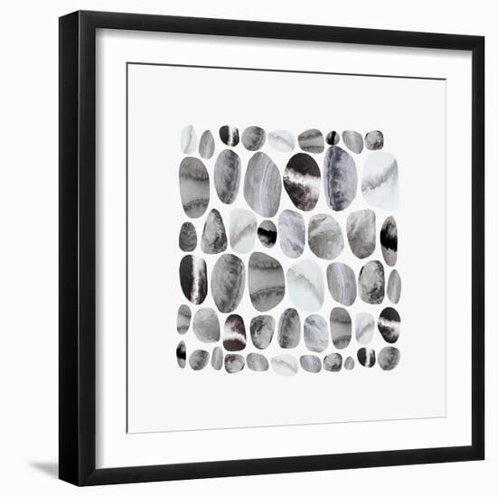 Pebble Treat I-Eva Watts-Framed Art Print