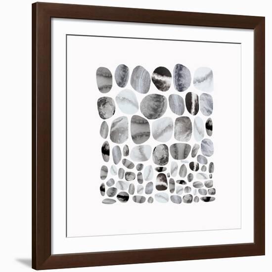 Pebble Treat II-Eva Watts-Framed Art Print