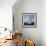 Pebbles Against Boulder-Micha Pawlitzki-Framed Premium Photographic Print displayed on a wall