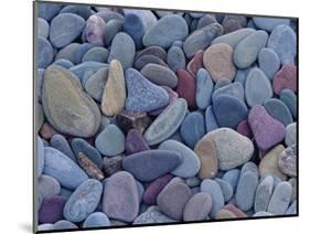 Pebbles at St. Mary Lake, Glacier National Park, Montana, United States of America, North America-James Hager-Mounted Photographic Print