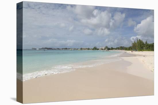 Pebbles Beach, Bridgetown, St. Michael, Barbados, West Indies, Caribbean, Central America-Frank Fell-Stretched Canvas