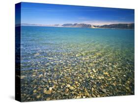 Pebbles in Bear Lake, Near Rendezvous Beach, Utah, USA-Scott T^ Smith-Stretched Canvas