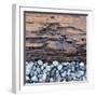 Pebbles in front of Tree Trunk-Micha Pawlitzki-Framed Photographic Print