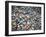 Pebbles, Little Hunters Beach-Michael Hudson-Framed Giclee Print