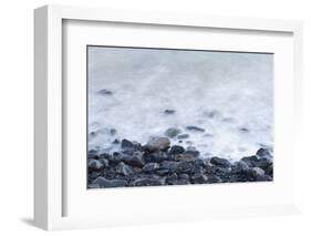 Pebbles on Playa Blanca, Lanzarote, Yaiza, Spain-Guido Cozzi-Framed Photographic Print