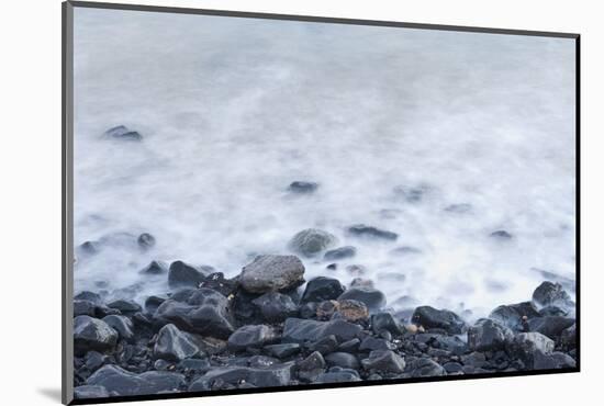 Pebbles on Playa Blanca, Lanzarote, Yaiza, Spain-Guido Cozzi-Mounted Photographic Print