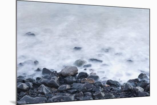 Pebbles on Playa Blanca, Lanzarote, Yaiza, Spain-Guido Cozzi-Mounted Photographic Print