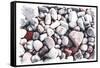 Pebbles on the Beach-Philippe Sainte-Laudy-Framed Stretched Canvas