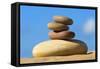 Pebbles Piled Up-null-Framed Stretched Canvas