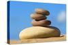 Pebbles Piled Up-null-Stretched Canvas