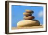 Pebbles Piled Up-null-Framed Photographic Print