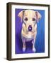 Pebbles-Dawgart-Framed Giclee Print