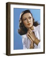 Peche Mortel LEAVE HER TO HEAVEN by John Stahl with Gene Tierney, 1945 (photo)-null-Framed Photo