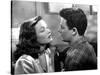 Peche Mortel LEAVE HER TO HEAVEN by JohnStahl with Gene Tierney and Cornel Wilde, 1945 (b/w photo)-null-Stretched Canvas