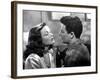 Peche Mortel LEAVE HER TO HEAVEN by JohnStahl with Gene Tierney and Cornel Wilde, 1945 (b/w photo)-null-Framed Photo