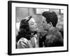 Peche Mortel LEAVE HER TO HEAVEN by JohnStahl with Gene Tierney and Cornel Wilde, 1945 (b/w photo)-null-Framed Photo