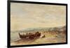 Pêcheurs à Antibes-Félix Ziem-Framed Giclee Print