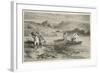 Pecheurs a L'Epoque De La Pierre Polie-Emile Antoine Bayard-Framed Giclee Print